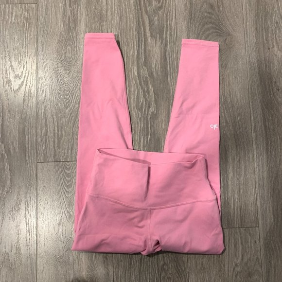 Alo Yoga High Waist Airbrush Legging Parisian Pink - Picture 3 of 4